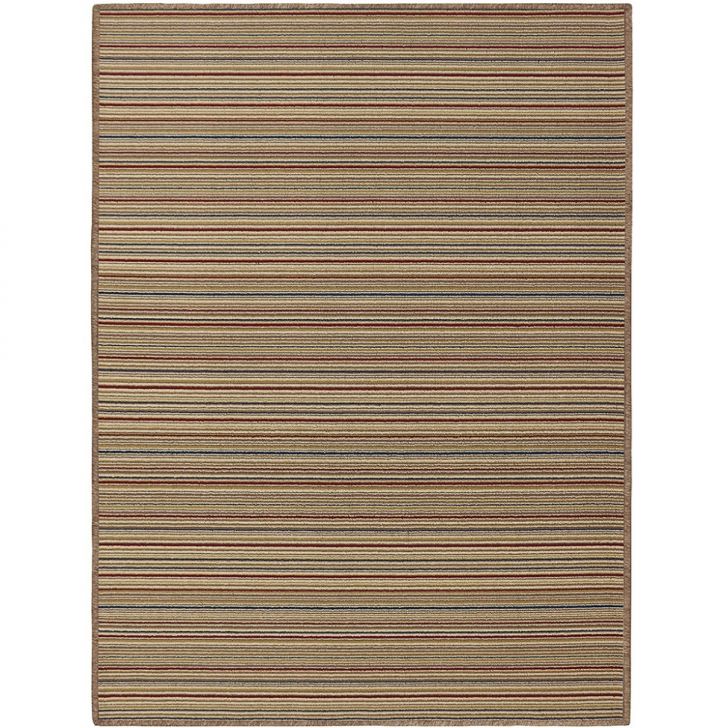 Tapete Tufting Aruba Linhas Retangular Bouclé (100x150) Colorido