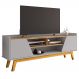 Rack Bancada Tv 65 Pol 160 cm Turim Off White Cinamomo BECHARA