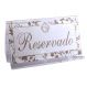 10 Prisma de Mesa Balcão Buffet Display Expositor PS Cristal