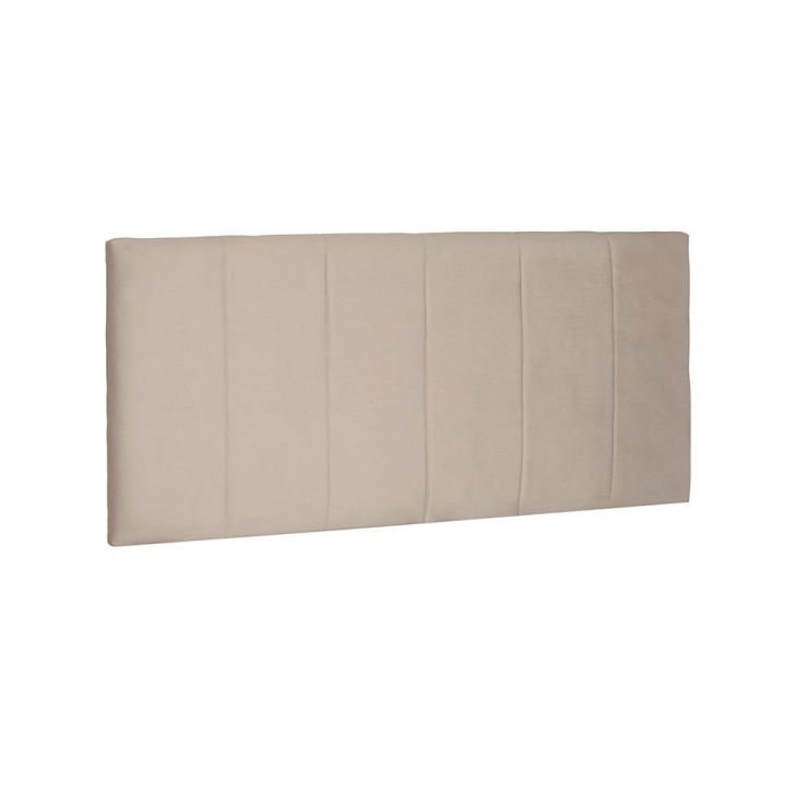Painel para Cama Box Solteiro Ravenna Suede Bege