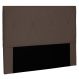 Cabeceira Estofada Cama Box Casal Queen Size Aquilla 160cm Suede Café - Desk Design