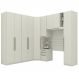 Quarto Solteiro Modulado 9 Portas Seletto Areia Henn