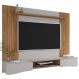 Painel Suspenso Tv 65 Pol 177 cm Buzios Cinamomo Off White BECHARA