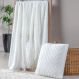 Manta Tricot Style Decorativa 127x152 Toque Super Macio Branco