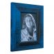 Porta Retrato de Mesa Para Foto 10x15 cm Azul