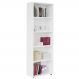 Estante Livreiro 5 Prateleiras 180X60 cm Branco ARLY