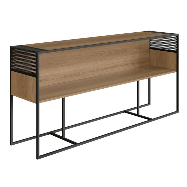 Aparador York Hanover e Preto 160 cm