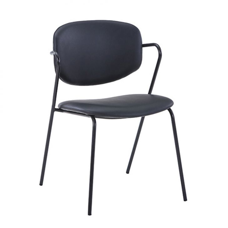 Cadeira Isla Poliuretano Preto