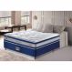 Conjunto Cama Box Casal de Molas Ensacadas D33 Cama inBox Select Firme 138x188x70 Azul
