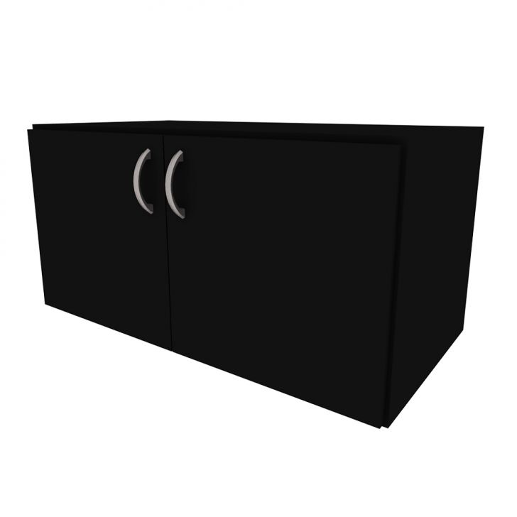 Armário Aéreo Bastos 2 PT Preto