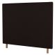 Cabeceira Cama Box Casal Queen Size Cairo 160cm Corano Marrom - Desk Design