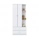Guarda-Roupa Infantil Labirinto 2 Portas 2 Gavetas Branco