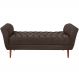 Recamier Grecia 150cm Suede Marrom MPassos