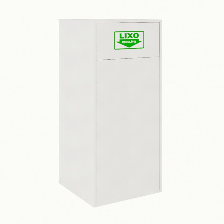 Lixeira de Escritório Module Branca