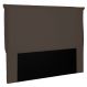 Cabeceira King 1,95m Veneza Suede Marrom Café - Pallazio