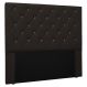 Cabeceira Estofada Cama Box Casal Tânia 140cm Corano Marrom - Desk Design