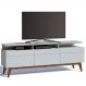 Rack Classic 180cm 3 Gavetas com Prateleira Branco Acetinado - Imcal