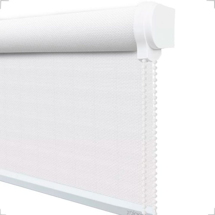 Persiana Rolo Screen 3% Branco - 1,70m x 2,60m