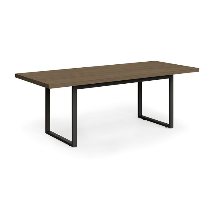 Mesa de Escritório Munique Carvalho 220Cm