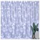 Cascata Cortina De Natal 780 LED Luz Branca 8 Funções 5x3m 220V