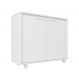 Armário para Cozinha Pomezia 2 Portas Branco