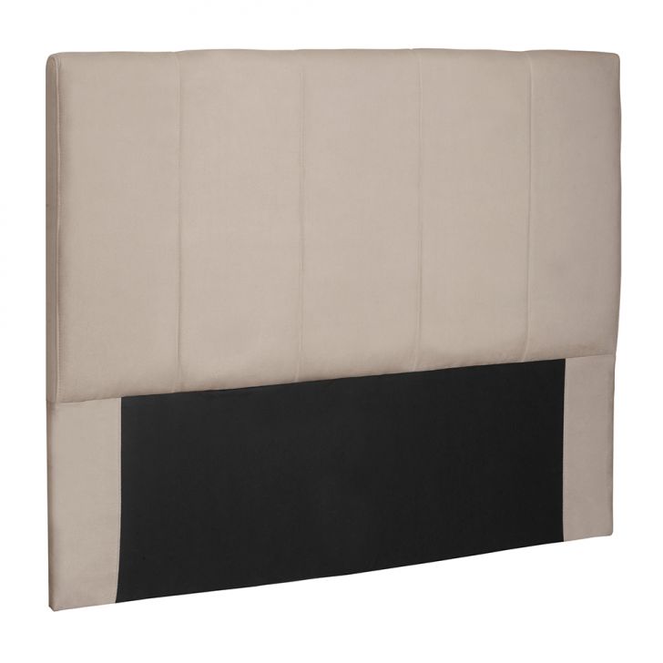 Cabeceira Queen Ravenna Suede Bege