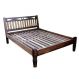 Cama de Casal Look em Madeira de Demolição - REF 118