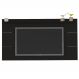 Painel Suspenso Para TV 60 Pol 1 Prateleira 180 cm Preto ARLY