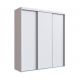 Image of Guarda-Roupa Casal Ofélia 2 Portas 2 Gavetas Branco MO895CL52ASDMOB