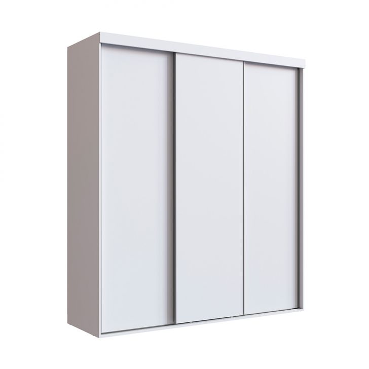Image of Guarda-roupa Casal Ofélia 2 Portas 2 Gavetas Branco PLA-MO895CL52ASDMOB
