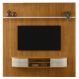Painel Bancada Tv 75 Pol 245x238 cm Bugatti Cinamomo Off White MADETEC