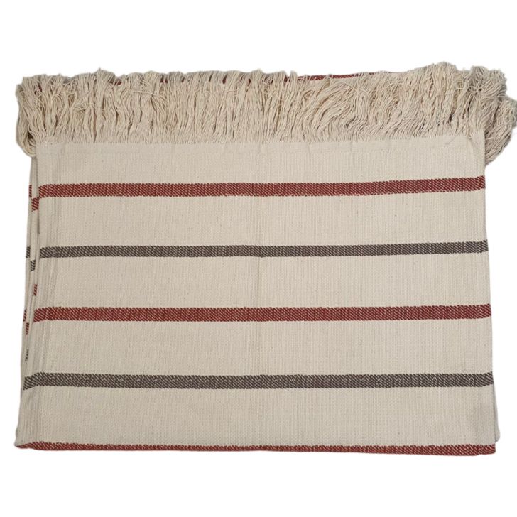 Passadeira Natural Terracota e Bege 100x60 cm