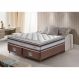 Conjunto Cama Box Queen de Molas Ensacadas D33 com Pillow TOP Cama inBox Select 158x198x70 Café