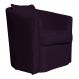Poltrona Decorativa Alana Veludo Roxo - Montanaris Decor