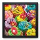 Quadro Decorativo - Cupcakes - 105qdcp