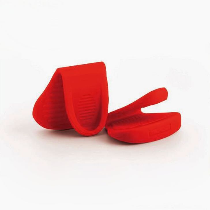 Pegador de Silicone Térmico - Silicone Grip - Neoflam - Cor Vermelho