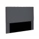 Cabeceira Dubai Para Cama Box Solteiro 90 cm Suede Cinza - D'Rossi