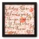 Quadro Decorativo - Kiss Me - 014qdo