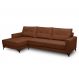 Image of Sofá 5 Lugares Heros com Chaise Esquerdo Veludo Terracota FE691UP52EALMOB
