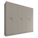 Image of Guarda-Roupa Casal Asti 100% MDF 6 Portas 2 Gavetas Urbi MO895CL52NJVMOB