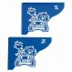 Mão Francesas de Aço Ornamentada Safari Azul Zarg Decorativa
