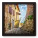 Quadro Decorativo - Vilarejo - 22cm x 22cm - 133qnpap