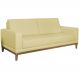 Sofa 3 Lugares 200 cm Crons Suede Bege Vazzano