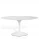 Mesa Saarinen Tulip Jantar Espírito Santo 160x90cm Base Branca