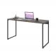 Mesa Para Escritório e Home Office Industrial Aspen 135 cm C01 Carvalho Dark - Lyam Decor