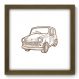 Quadro Decorativo - Carro - 135qdim