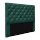 Cabeceira Decorativa Queen Size 1,60M Tàzio Veludo Verde Floresta G63 - Gran Belo