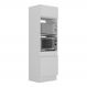 Paneleiro 2 Portas 63cm com Rodapé para Forno e Microondas Veneza Multimóveis V2116 Branco