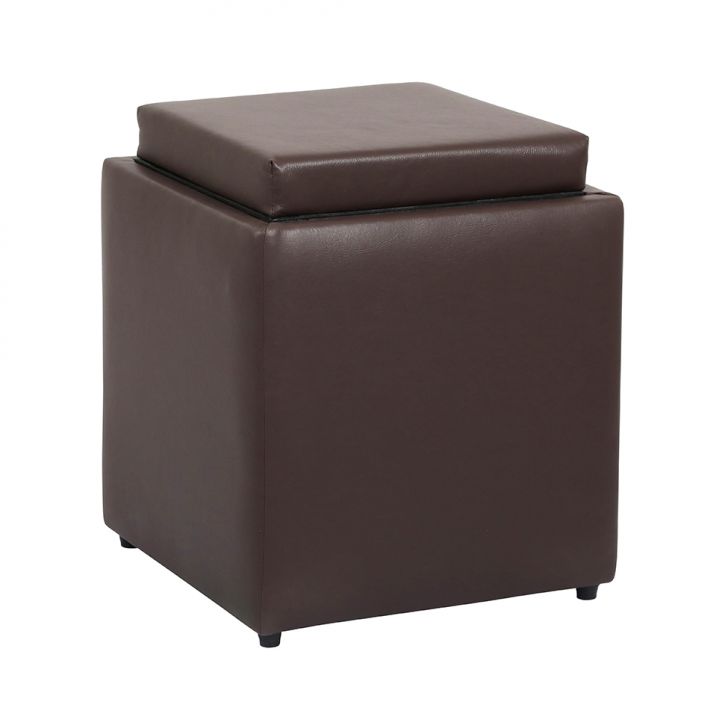 Puff com Baú Tray Tabaco