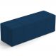 Puff Decorativo Living Sala de Estar 160 cm Roma W01 Suede Azul Marinho - Lyam